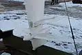 Détail  aileron et hélice avant