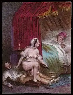 Œuvre d'Achille Devéria, XIXe siècle.