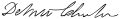 Signature de DeWitt Clinton
