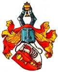 Armoiries de la famille von Dewitz dits von Krebs