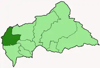 Localisation du diocèse.