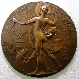 Diane, médaille, Berlin, musée de Bode.