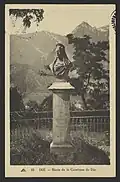 Buste de la Comtesse de Die.