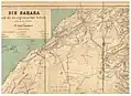 Carte du Sahara