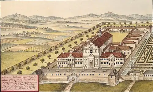 Chartreuse de Valdice en 1782, par Joann Venuto.