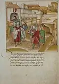 Pierre de Savoie reçoit les bourgeois de Berne au Château de Chillon, p. 85
