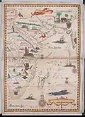 Diogo Homem&nbsp;(en), Queen Mary Atlas, 1558