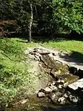 La source à Usseln.
