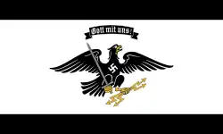 Drapeau nazi de l'État libre de Prusse, créé en 1933
