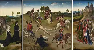 Triptyque du Martyr de saint Hippolyte (Bruges)