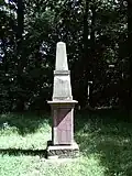 Obélisque érigé en mémoire de Carl Christoph von Hoffmann
