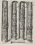 Fûts de colonnes composites (pl. 178).