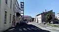 Rue du Prel. Vue prise le 4 septembre 2019. Tout a été démoli pendant la guerre, même l'église.