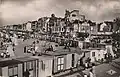 La plage dans les années 1950.