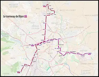 Image illustrative de l’article Tramway de Dijon