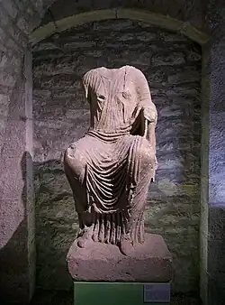Possible représentation de Sequana découverte à Gissey-sur-Ouche (Côte-d'Or).