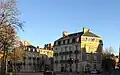 Immeubles donnant sur le boulevard Carnot