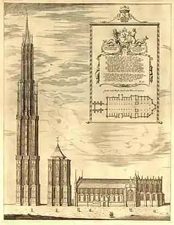 La tour de Saint-Liévin de Zierikzee (Zélande) était conçue pour atteindre environ 200 m, mais construite sur un polder elle devint instable dès qu'elle atteignit 60 m.