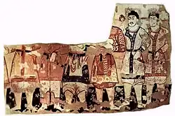 Fresque du Ve – VIe&nbsp;siècle ap. J.-C.