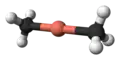 Dimethylcuprate anion from crystal structure