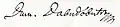 Signature de Dimitrije DavidovićДимитрије Давидовић