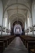 L'entrée de l'église.