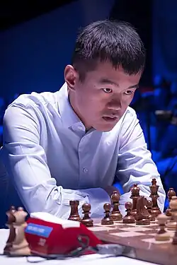 Portrait du champion en titre