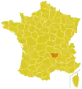 Localisation du diocèse après la Révolution.