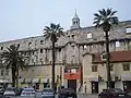 Partie de l'aile sud du palais.