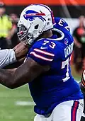 Dion Dawkins en 2018.