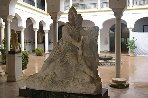 Mithra de Cabra, au musée archéologique de Cordoue.