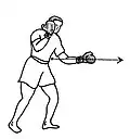 Direct court en shadow-boxing