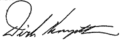 Signature de Dirk Kempthorne
