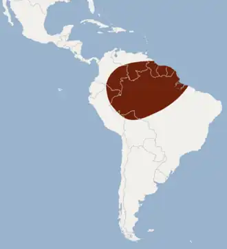 Description de l'image Distribution of Eumops trumbulli.png.