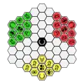 Djambi pour 3 joueurs