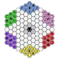 Djambi pour 6 joueurs