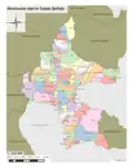 Carte de la ville de Doboj (2014)