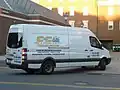Dodge Sprinter fourgon 2e&nbsp;génération - vue arrière