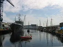 Vue sur le port