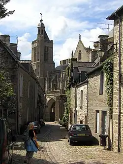 Section « rue Ceinte » qui débutait « rue de la Poissonnerie » et se terminait cathédrale Saint-Samson.