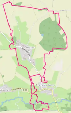 Carte OpenStreetMap