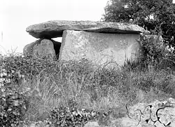 Allée couverte La Petite Pierre Couverte (1890).