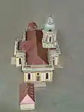 Cathédrale Bouman, de profil