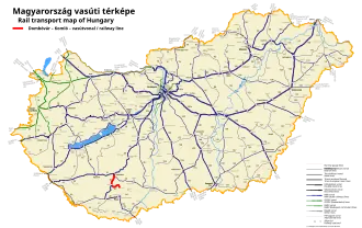 Image illustrative de l’article Ligne de Dombóvár à Komló