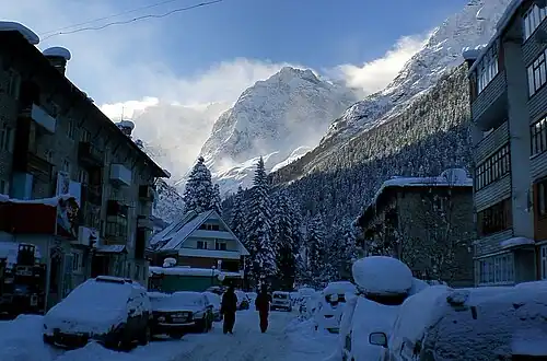 Vue du village