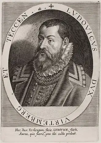 Portrait de Louis, duc de Wurtemberg, date inconnue