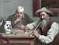 Joueurs de dominos à Jersey (1903).