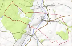 Carte topographique