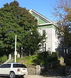 Vue d'une maison