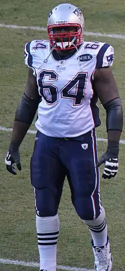 Description de l'image Donald Thomas (American football).JPG.